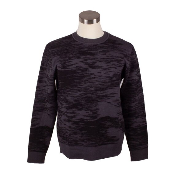 JIL SANDER Black Gray Wool Sweater size 50 (FINAL PRICE) - Picture 1 of 8